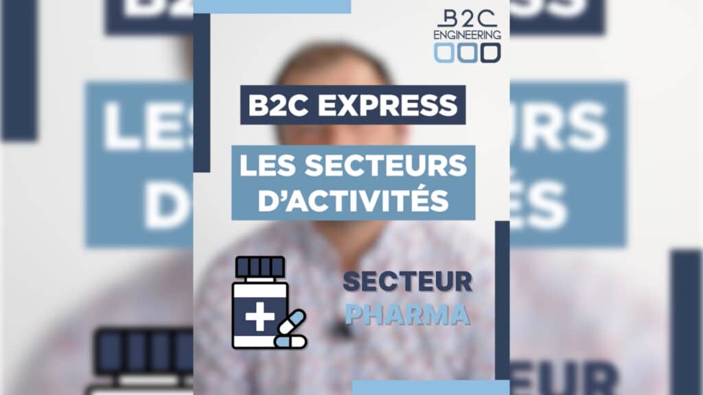 Illustration de la vidéo des secteurs d'activités de B2C Engineering