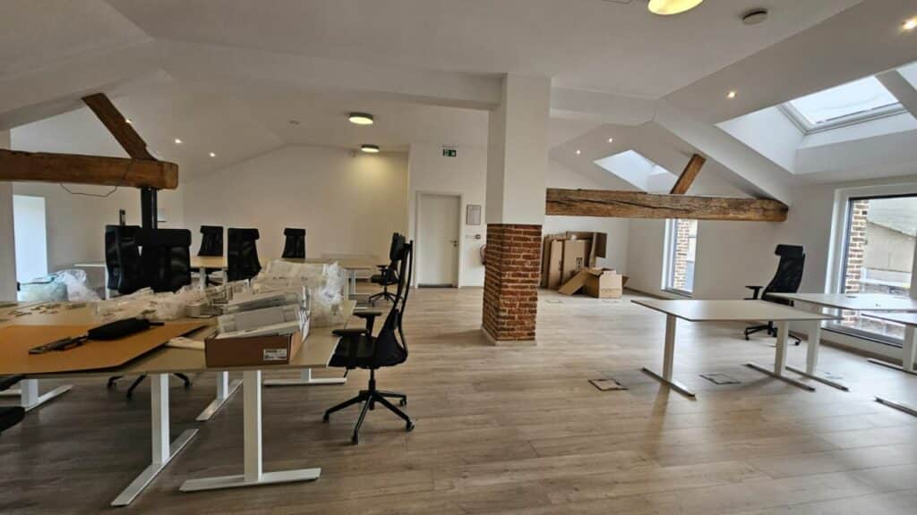 Photo de l'évolution des bureaux de B2C Engineering